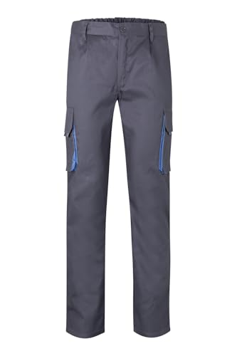 Pantalon de travail bicolore pour les chantiers et ateliers d'artisans