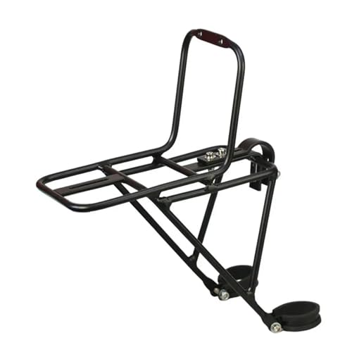OZLCUA Fahrrad-Gepäckträger Rennrad-Gepäckträger vorne, Fahrradgepäckträger, tragend 15 kg, Fahrradträgertasche, Gepäckablage, Halterung, Fahrradzubehör Gepäckträger