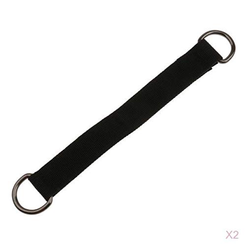 2 Pieces 25Cm Durable Outdoor Hanging Strap Rope Hammock Strong Tree Straps-image-38