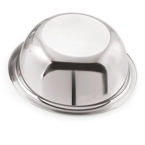 Image of KC Stainless Steel Multipurpose Basin Bowl | Mixing Bowl | Kitchen Accessories (Diamm. 25.0 CM, 2 Litre)