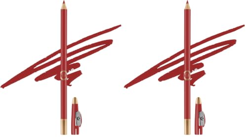Image of Colors Queen Matte Eyeliner & Lip Liner Enriched with Vitamin A & E | Smooth Application | Highly Pigmented | Long Lasting Lip Liner Pencil with Inbuilt Sharpener (15 - Bouncy Pink) (Pack of 2)