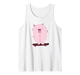 Photo Gallery skateboard longboard skate park funny skateboarder pig canotta Photo Gallery skateboard longboard skate park funny skateboarder pig canotta