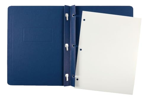 Oxford DuoTangs, ensemble de 6, lettre 8.5 x 11 po, classeurs scolaires bleus