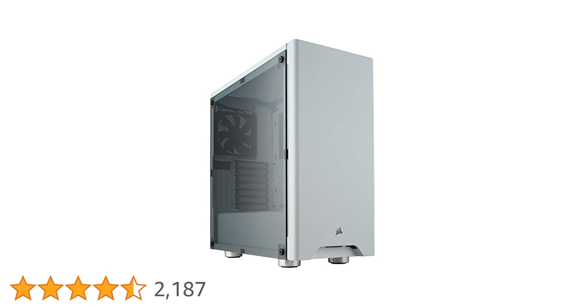 Amazon | Corsair Carbide 275R -White- ミドルタワー型PCケース