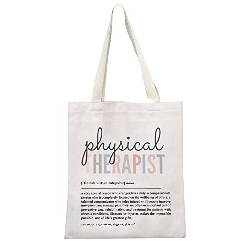 GJTIM PT Gift Physiotherapy Gift Physical Therapist Graduation Gift Physical Therapist Definition Physical Therapy Tote Bag