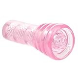 Adam & Eve Super Head Honcho Masturbator, Upgraded Male Stroker with Strong Suction and Longer Tunnel, Soft Stretchy TPR, Open Ended for Easy Cleaning, Textured Sleeve for Intense Stimulation