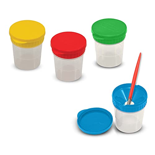 Melissa & Doug Spill Proof Paint Cups, Set of 4