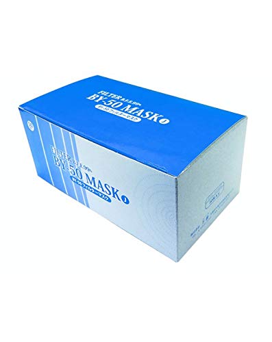 Amazon.co.jp: 株式会社万雄 三層構造使い捨てフィルターマスクBY-50