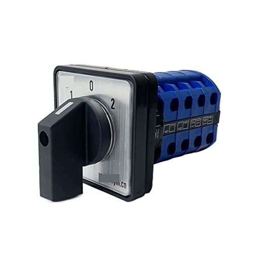 Commutateur rotatif YMW26 avec contacts argent durables pour armoire électrique industrielle
