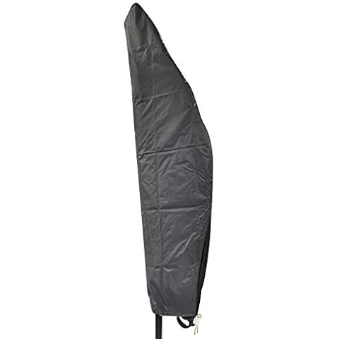 Haushalt International Weatherproof Banana Cantilever Parasol Protective Cover, Anthracite 61049 Cover