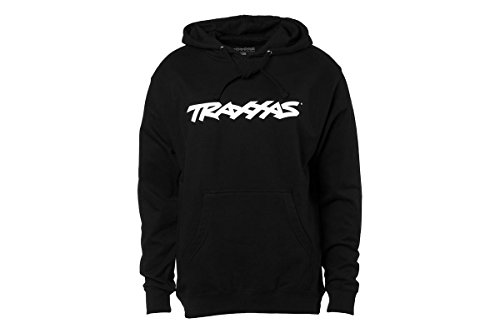 Traxxas 1370-L Hoodie Sweatshirt, Black Large