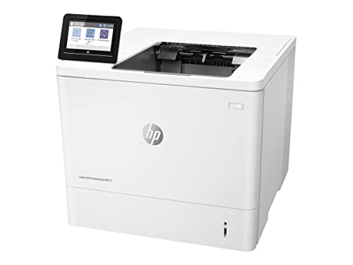 Hp Laserjet Enterprise M611Dn 7Ps84A, Stampante A Singola Funzione A4, Stampa Fronte E Retro Automatica In B/N, 61 Ppm, Usb, Gigabit Ethernet, Hp Smar