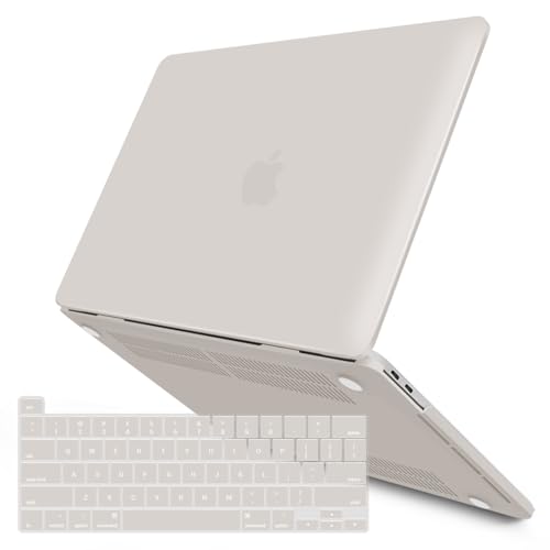 IBENZER Compatible with MacBook Pro 16 Inch Case A2141 Release 2020 2019, Hard Shell Case with Keyboard Cover for Old Version Mac Pro 16’’, Rocky Grey, T16-RKGY+1