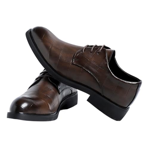 Mens Business Dress Shoes Black Oxford Casual Formal Spring Autumn Fashion Youth Trendy Suit Footwear Lace up2