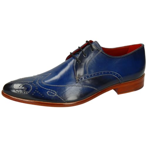 Melvin & Hamilton Derbies Hommes Toni 52 Bleu 42