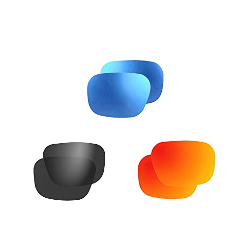 Verres polarisés fumés et bleus rouges modèle 788 pour lunettes