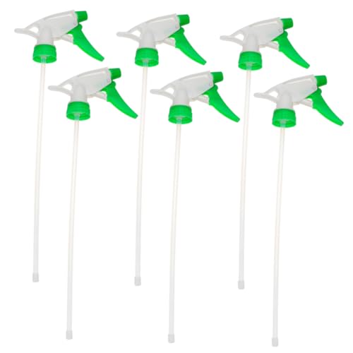 Holibanna 13Pcs Spray Bottle Replacement Nozzles Durable Plastic Sprayer Tops Thicken Storage Caps for Household Cleaning Gardening Auto Detailing Green