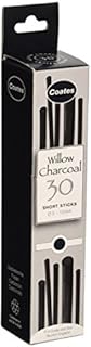 Coates Willow Charcoal Assorted 30 Pieces