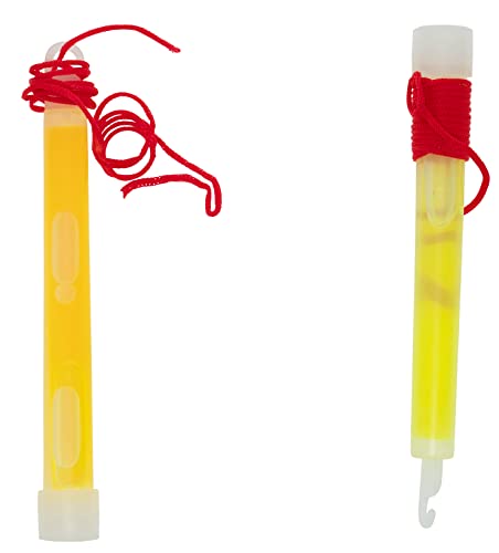 ust See-Me Light 6 Inch Sticks (2 Pack, Assorted) with Waterproof, Compact Design and Immediate Activation for Hiking, Camping and Emergency Situations, Green, Yellow