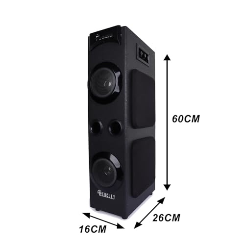 Image of BENCLEY Legacy Double Woofer Tower Speakers /Bluetooth Speaker /Multimedia Speaker /Home Theater with FM Pen Drive Mobile Aux Support (60 cm Height)