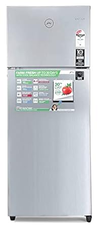 Godrej 294 L 3 Star Inverter Frost-Free Double Door Refrigerator (RF EON 294C 35 RCIF ST RH, Steel Rush, 6 in 1 Convertible Freezer)