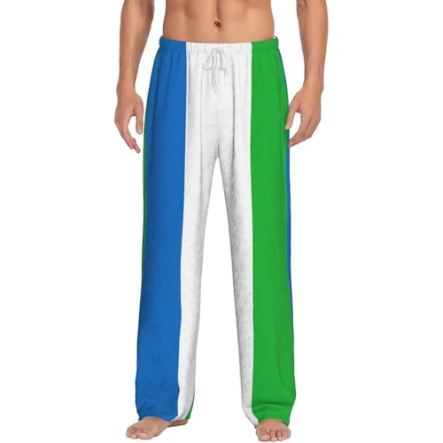 Pantalon de pyjama en flanelle Sierra Leone homme aux finitions soignées