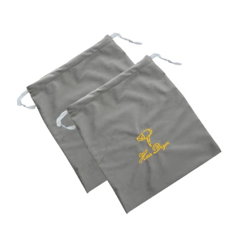 OATIPHO Bolsa De Almacenamiento Para Secador De Pelo 2 Unidades Estilo Secador Plegable Organizador De Accesorios Estuche Para Secador De Pelo Bolsa Con Cordón Bonita Bolsa De