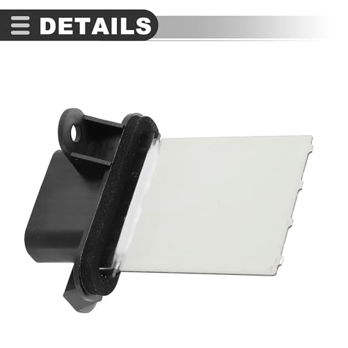Image of Motoforti HVAC Blower Motor Resistor Replacement, for Chevrolet Cobalt 2005-2010, Metal Plastic, Black White Red
