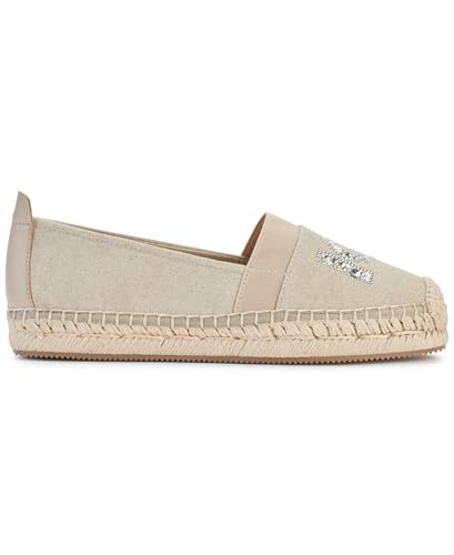 Image of Karl Lagerfeld Womens Manika Espadrille Sandal with Rhinestones