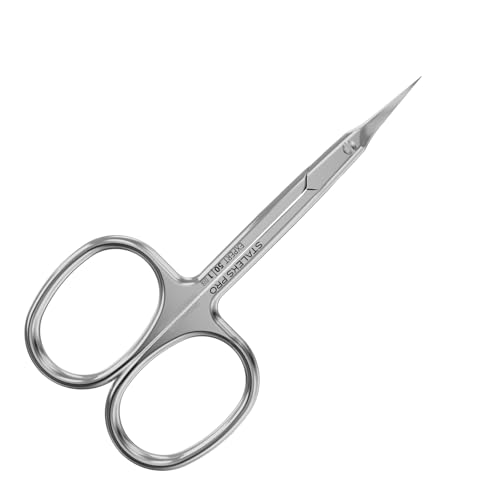 STALEKS PRO Expert 50 Type 1 Professional Cuticle Scissors - Pack of 1 pcs - Model SE-50/1