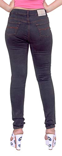 Image of FCK-3 Stretchable Denim Pencil Fit Regular Fit High Waist Jeans for Women