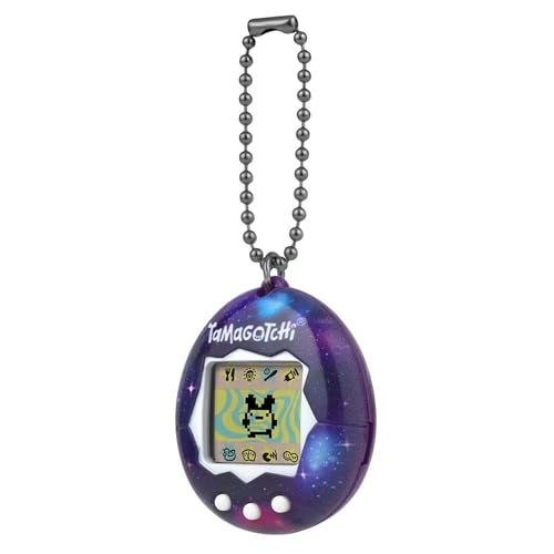 Bandai - Tamagotchi - Tamagotchi Original - Galaxy - Elektronisches virtuelles Tier mit Farbdisplay, 3 Tasten und Spielen - Interaktives Tier auf Deutsch - Kinderspielzeug ab 8 Jahren - 42933