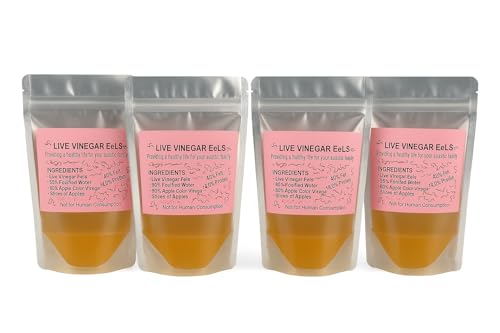 Live Vinegar Eels Culture (Turbatrix aceti) &ndash; First Food for Fish Fry &ndash; Betta & Guppy Fry Live...
