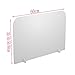 Sneeze Guard Shield，Antispray Desk Divider，Protective Isolation Shield for All School Office Restaurant/White / 60×60