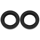 eMagTech 2Pcs Crankshaft Oil Seals 34x54x11mm 92049-2112 920492112 Compatible with John Deere 425 445