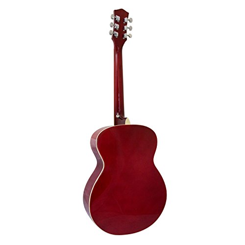 TIGER ACG2-RD Pack de Guitare acoustique – Rouge - Les Beatles, Paul McCartney, John Lennon, RIngo Starr, George Harrison TIGER ACG2-RD Pack de Guitare acoustique - Rouge – Image 6