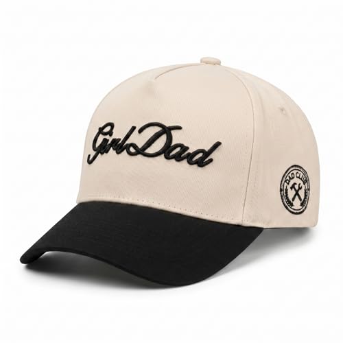 Girl Dad Hat for Men Vintage Dad Hat Premium Embroidered Family Trucker Hats Dads & New Fathers