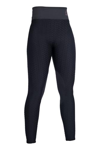 Pantalon HKM Edinburgh basanes silicone : votre tenue idéale des écuries aux concours