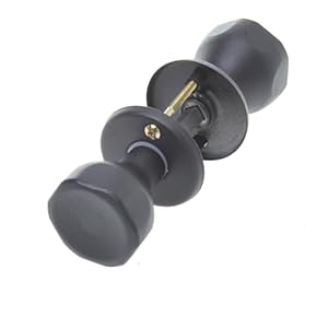 Aqbau Modern Türknopf Set Schwarz