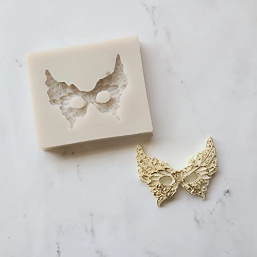 Masquerade Mask Baking Mold For Cupcakes, Cakepops, Chocolate Strawberries, Pretzels And Rice Krispies