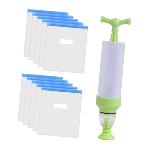 Mobestech Vacuum Storage Bags with Double-layer Zippers for 3d Printer Filaments 10pcs and Organising Supplies and Fully