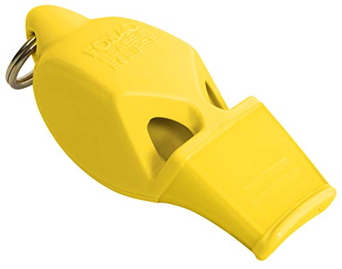 Silbato Fox 40 Classic Eclipse con cordón amarillo