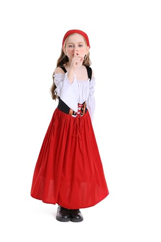 Disfraz Dirndl Oktoberfest para niñas miniatura 3