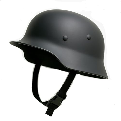Army WW2 - Casco de plástico M40 M42, negro, estilo paracaidista de la Segunda Guerra Mundial, 50 cm