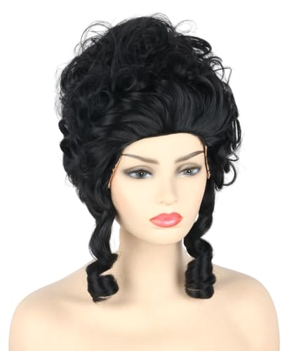 CGVG Vintage Renaissance Perücke Baroque Barock Perücke 18. Jahrhundert Mittelalter Prinzessin Perücken Rokoko Perücken für Damen Frauen Cosplay...