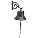 Whitehall Products Decorative Bell, Medium, Black