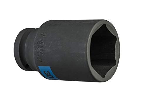 KING TONY 483530M Socket De Impacto Long Pared Fina 1/2" 30mm for DIYers & Professionals - Image 3