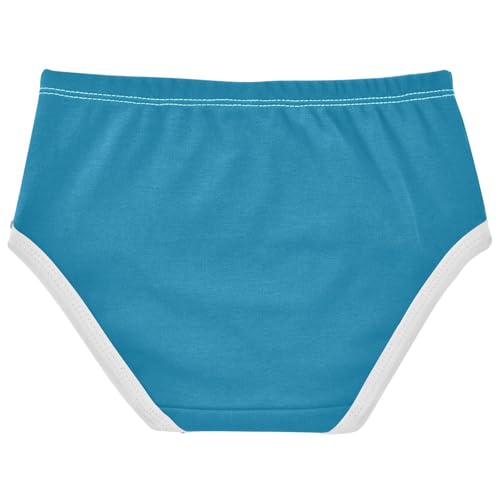Joisal Cerulean Blue Cute Panties Girl Girls Underwear Toddlers Cotton Durable Kids Briefs Undies 2t2