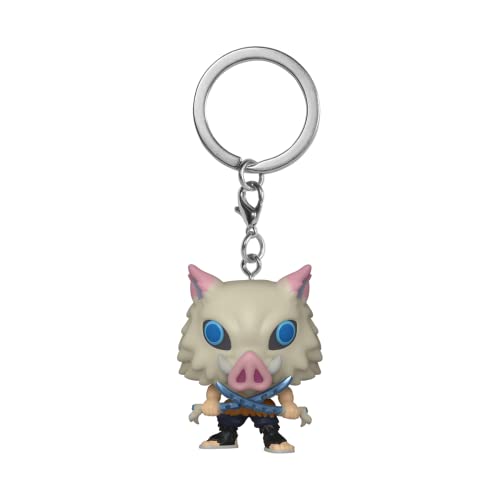 Funko Pop! Keychain: Demon Slayer - Inosuke - Guardianes de la Noche - Minifigura de Vinilo Coleccionable Llavero Original - Relleno de Calcetines - Idea de Regalo - Mercancia Oficial - Anime Fans