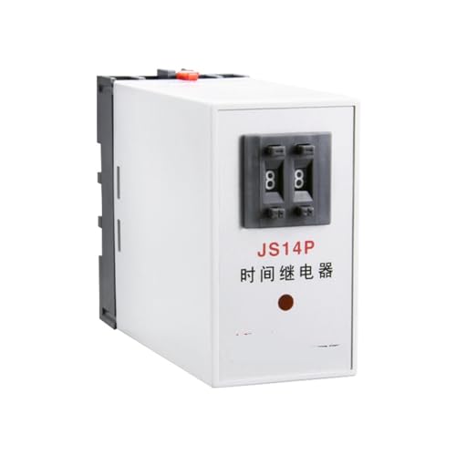 Relais temporisé JS14P à retard réglable 1S-99S pour armoire électrique triphasée
